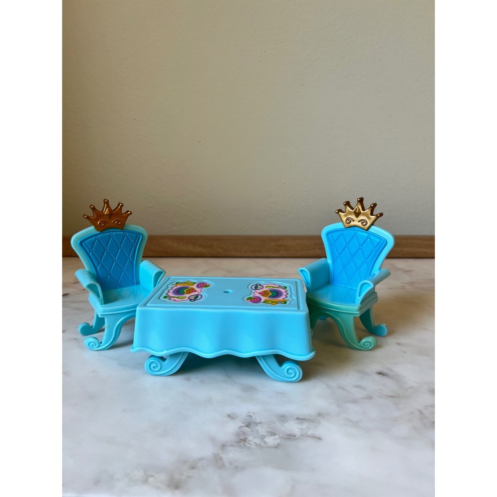 Blue Table and 2 Chairs Fisher-Price Dance N Twirl Palace Castle